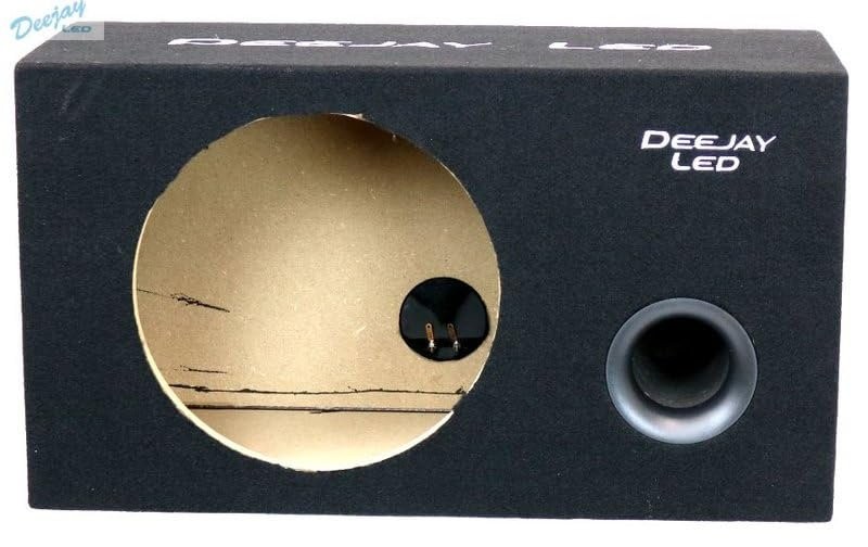 DEEJAY LED Single Heavy Duty Empty Ported Car Speak