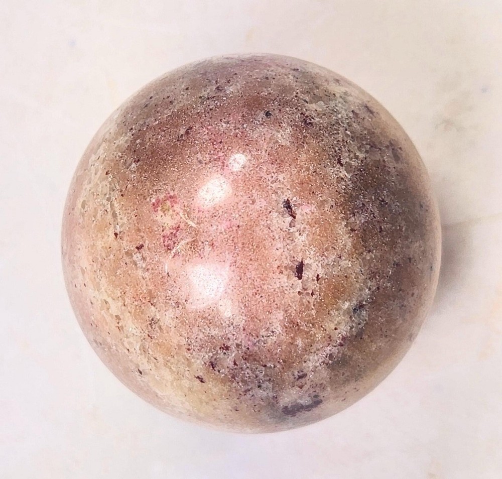 Fluorescent Calcite Sphere from CA 38mm 6187
