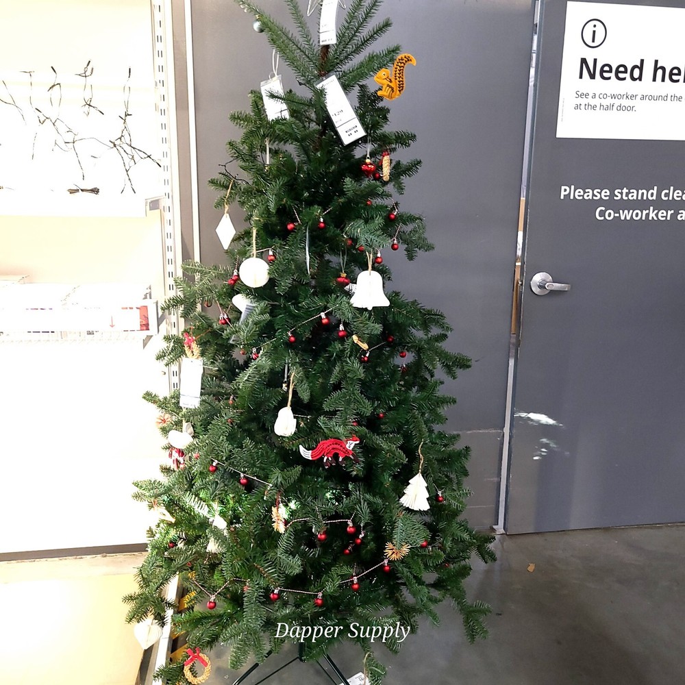 IKEA VINTERFINT Artificial Christmas Tree Indoor Green 82 ¾" New