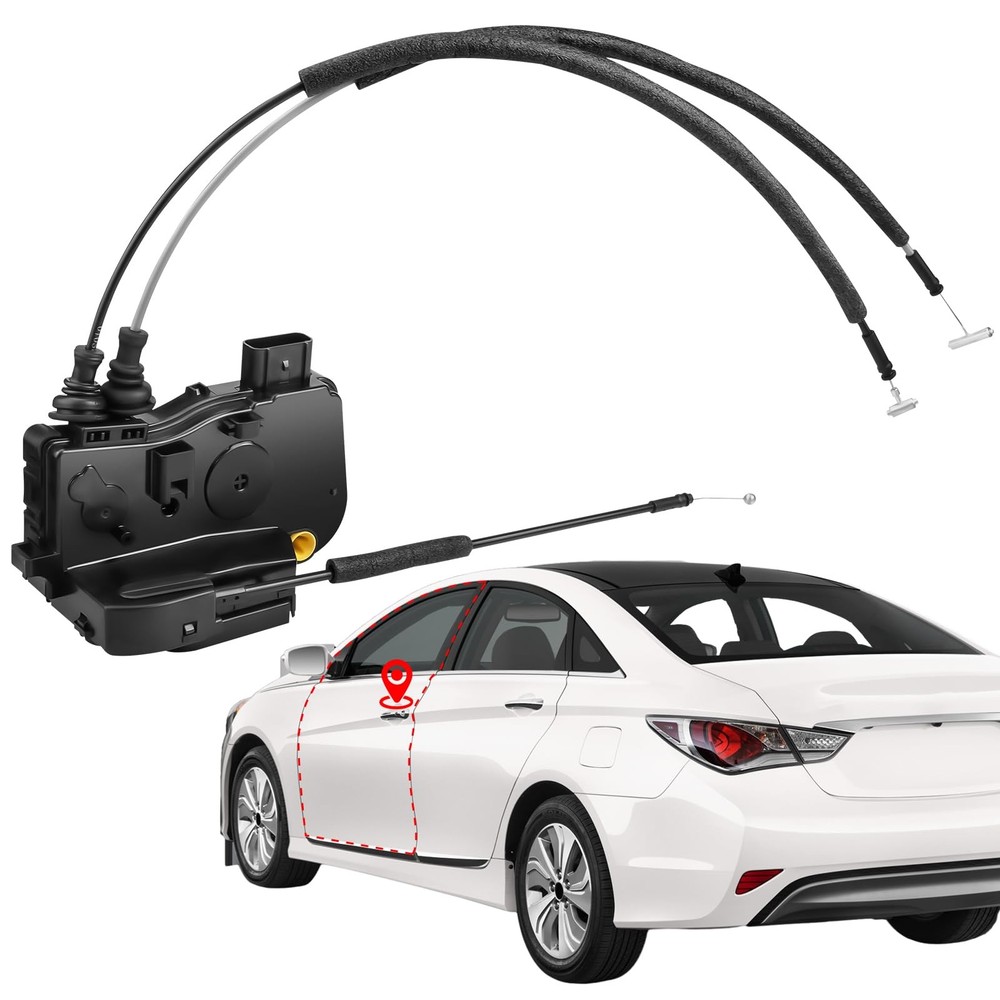 OGATOO Door Lock Actuator Front Left Driver Side Fit for 2011 2012 2013 Black
