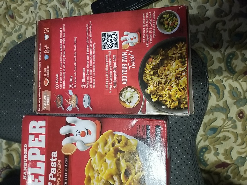 Hamburger Helper Beef Pasta Rich & Savory Sauce 2 Pack
