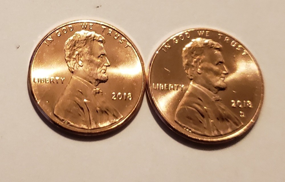 2018 P & D Union Cent Choice/Gem Bu- from rolls In Stock