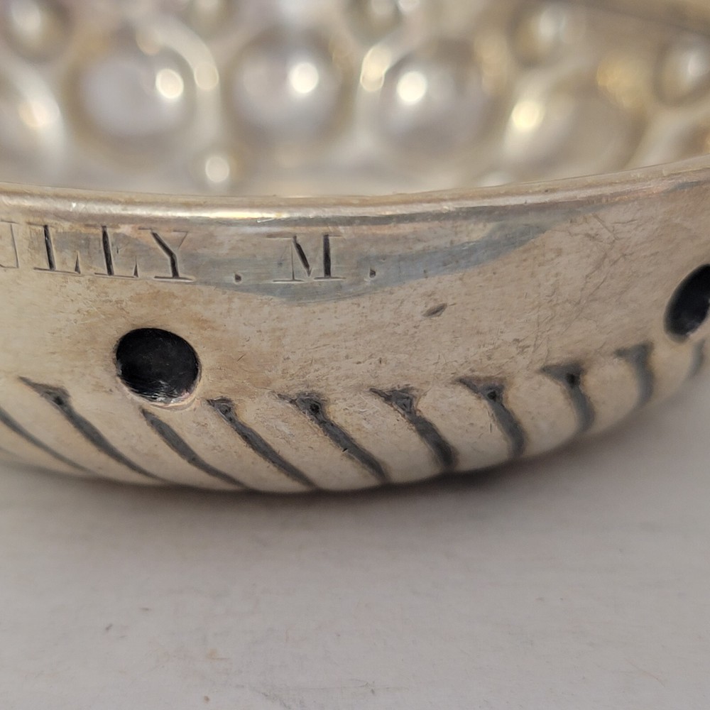 FRENCH STERLING SILVER WINE TASTER 1860'S