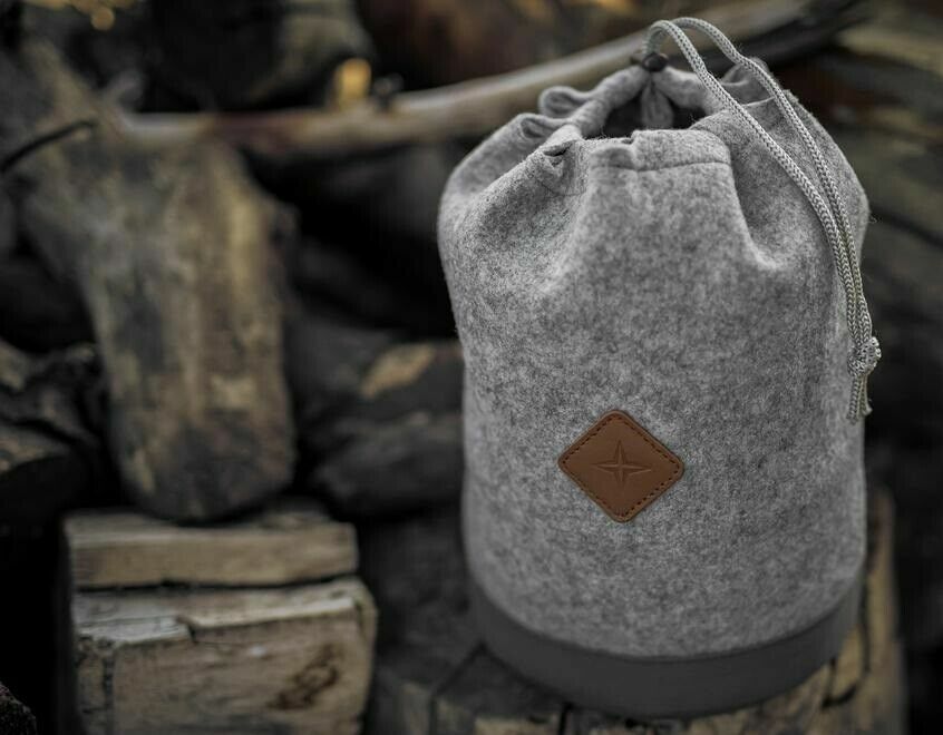 Barebones Living Lantern Storage Bag Polyester Felt/Cotton Canvas Construction