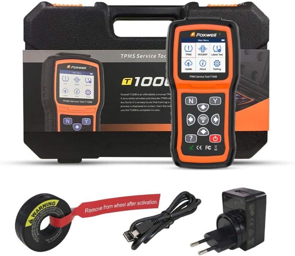 Foxwell T1000 TPMS Activation Programming Reset Tool Car Tire Pressure Sensor