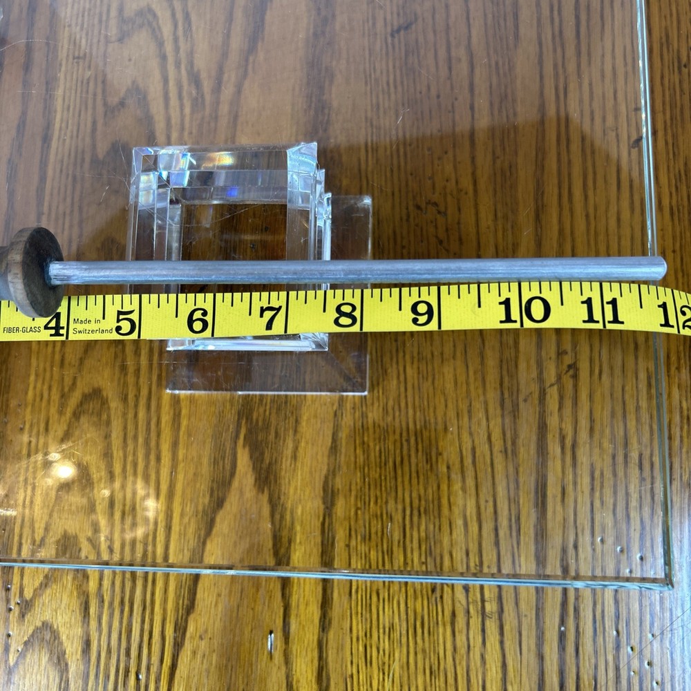 W. R. CASE & SONS Sharp Stick Ceramic Sharpening Hone Original Tube B/W Handle
