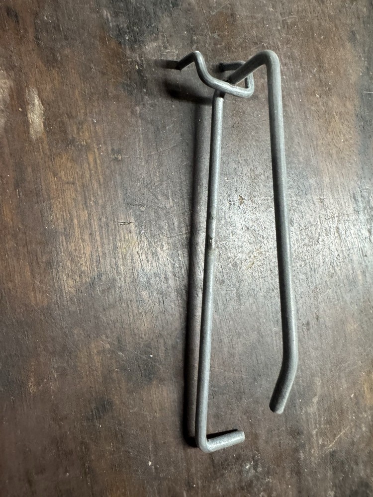 Assorted Bundle Of 23 Heavy Duty 3/8” Double Armed Peg Hooks 7”&8”