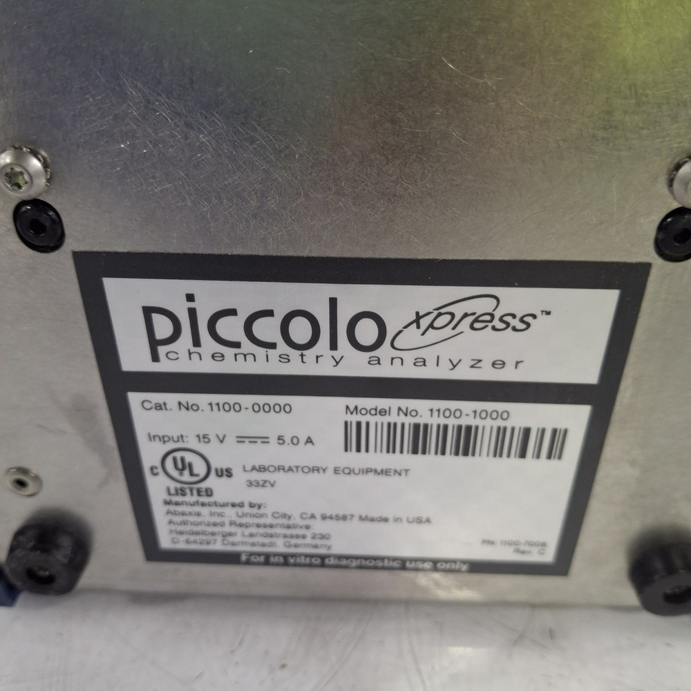 Abaxis Piccolo Xpress Chemistry Analyzer
