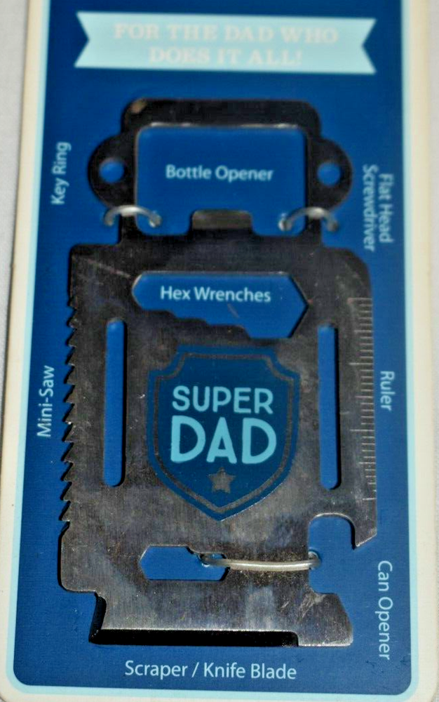 8 Function Multi Tool for Super DAD ~ Hallmark NEW IN PACKAGE