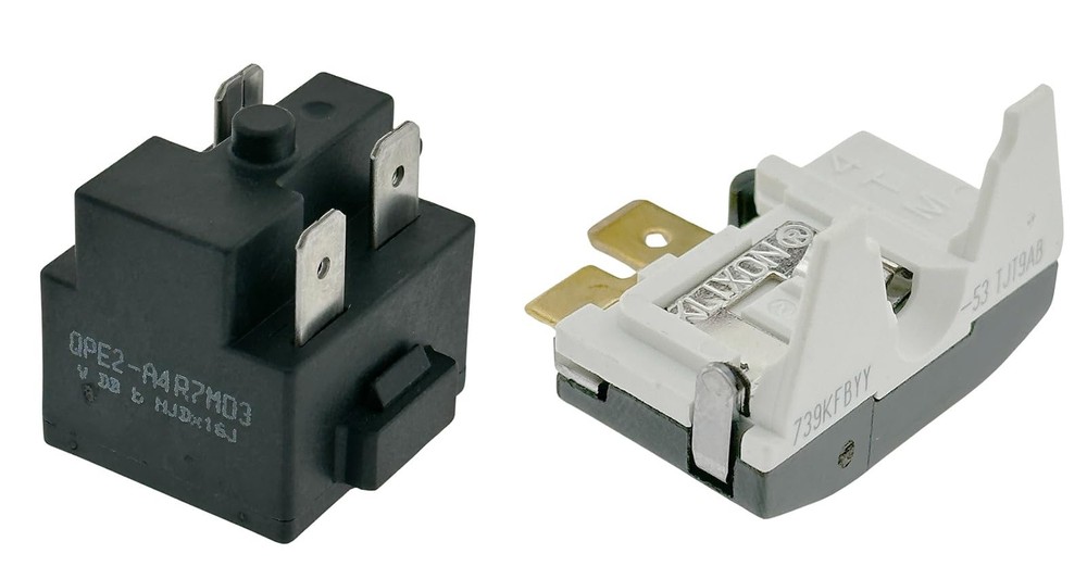 QPE2-A4R7MD3 3Pin Refrigerator Freezer PTC Start Relay/Starter and Overload...