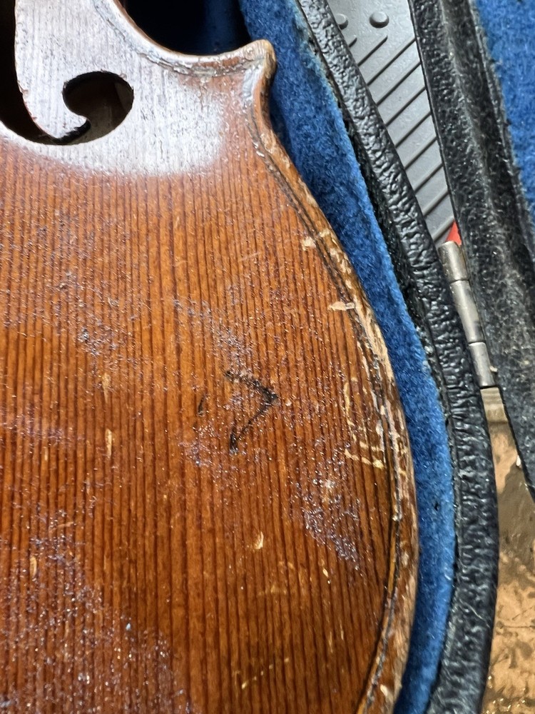 PIERRE SILVESTRE 1844 VIOLIN RARE NEEDS WORK