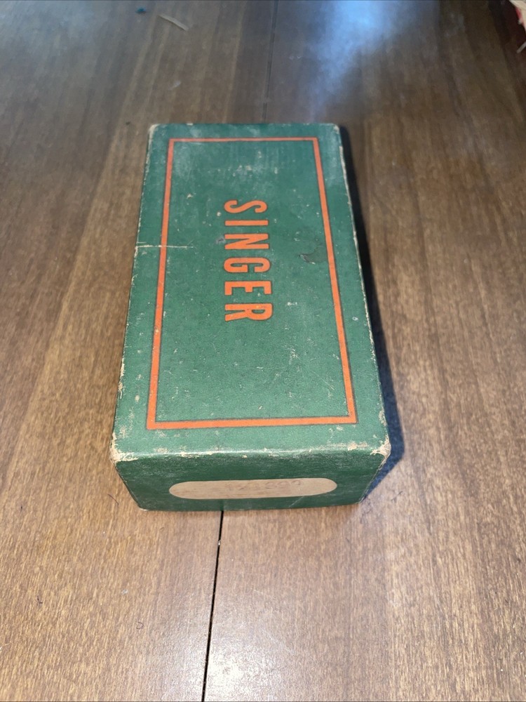 Vintage singer sewing machine box