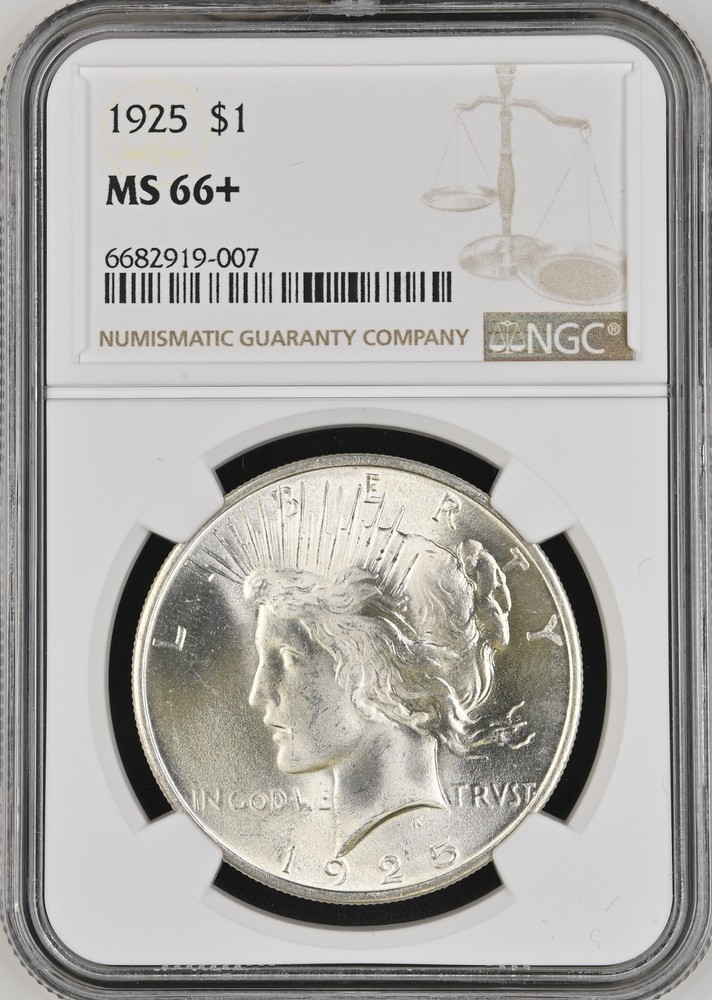 1925 Peace Dollar MS-66+ NGC COLLECTION VIDEO