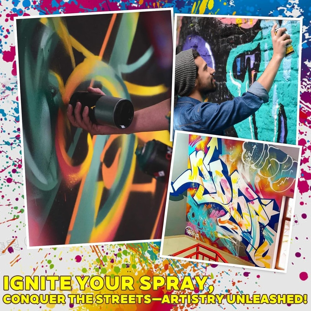 30 High-Density Nozzles for Spray Cans - Transform Your Art Projects Today