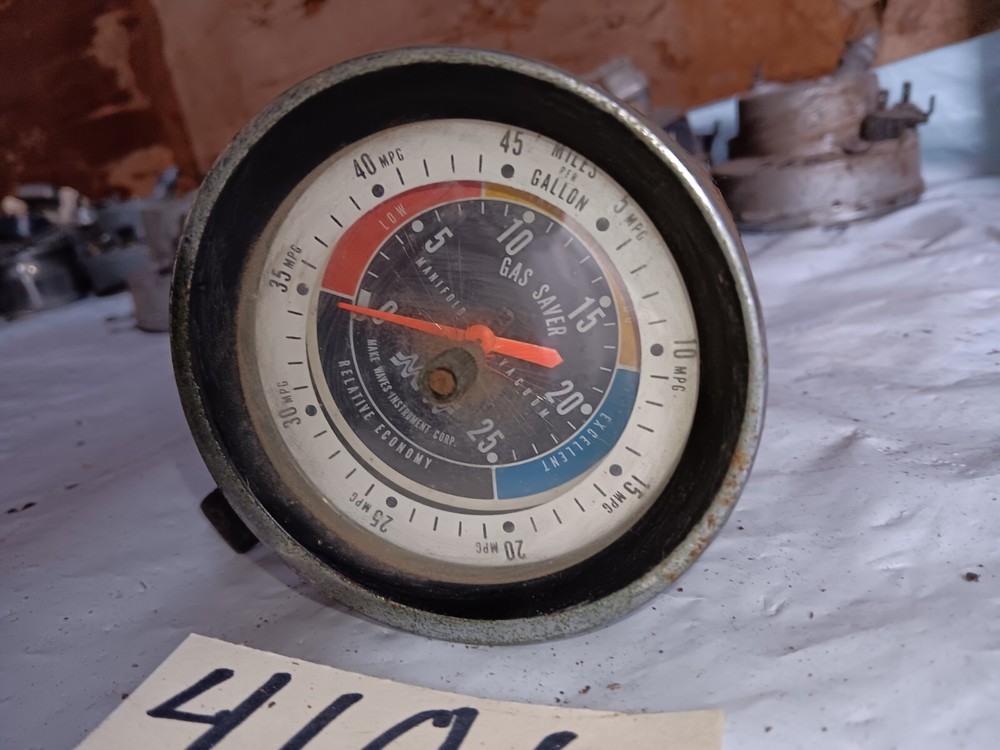untested MANIFOLD PRESSURE GAUGE