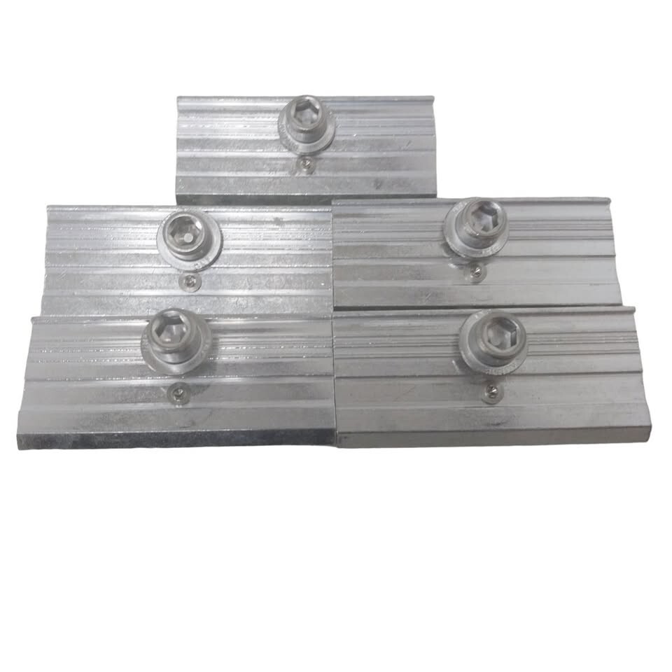 5 New Unirac MFR 5-1 Silver Microinverter Optimizer MLPE Solar Panel Mounts