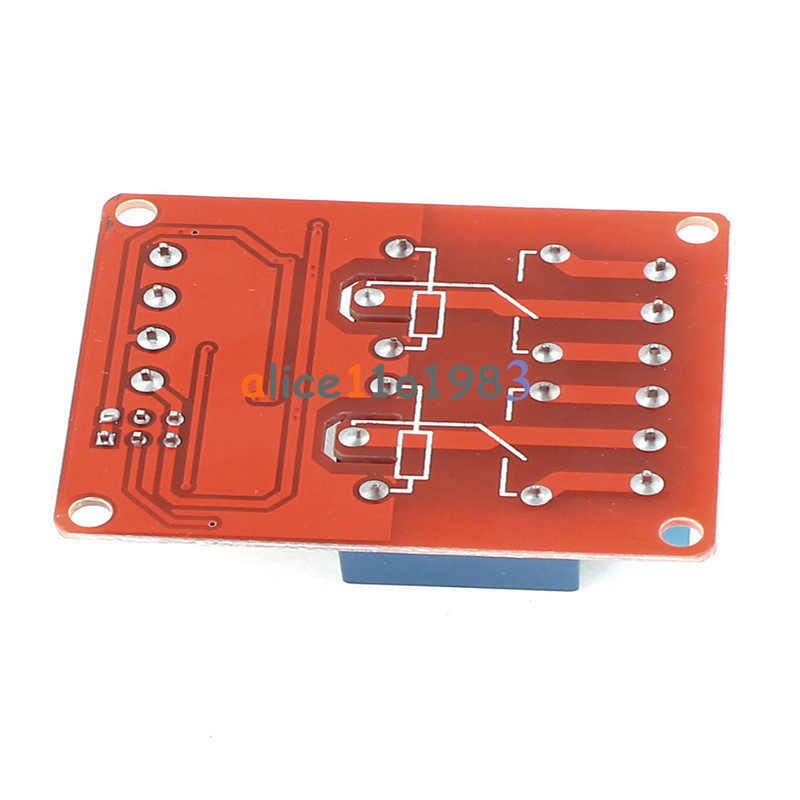 24V 2 Channel Relay Module With Optocoupler High and Low Level Trigger