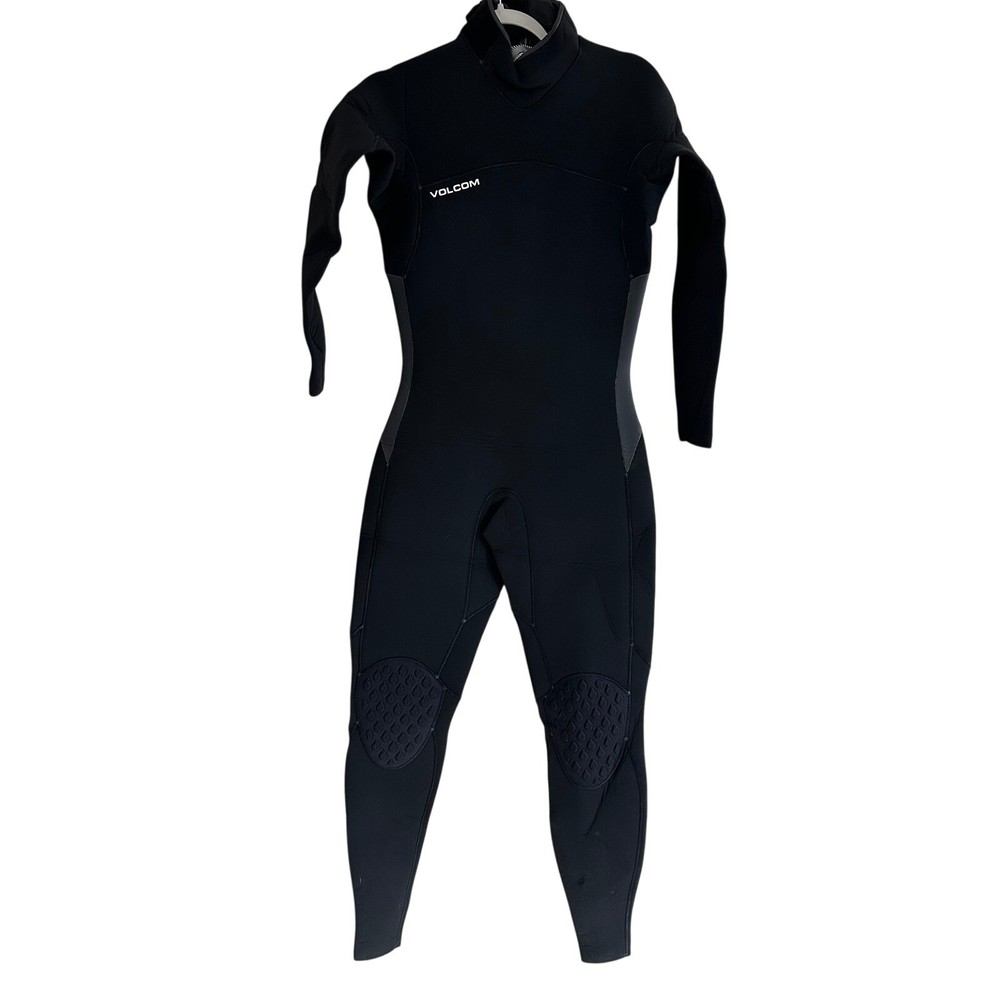 Volcom 4/3mm Modulator Black Back Zip Fullsuit Wetsuit Mens Medium Short NWT