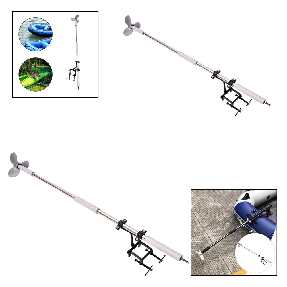 Drill Powered Boat Propeller Kayak Accessory Replacement for Kayak Canoe