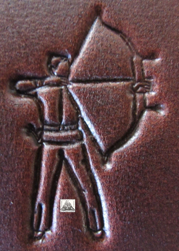 Baron Tool Competition Olympic Archer Leather Working Full Handle Stamping Tool