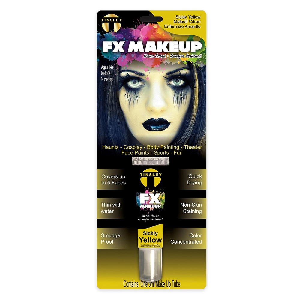 Sickly Yellow Fx Makeup Costume Accessory