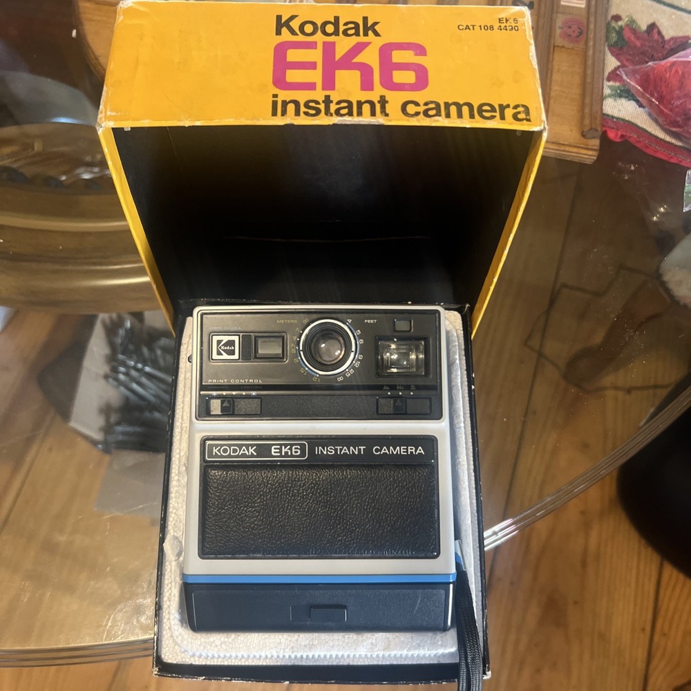 Kodak EK6 Instant Camera W/ Box  Untested