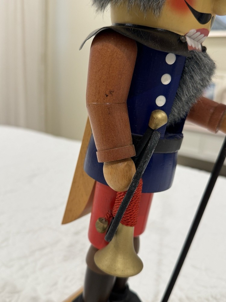 Steinbeck (likely) Nutcracker Guard Soldier 15.5 Inch