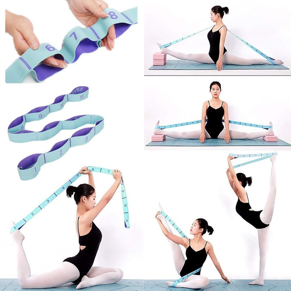 Nitpicker Stretching Straps Hamstring Stretcher Device Elastic Exercise Band ...