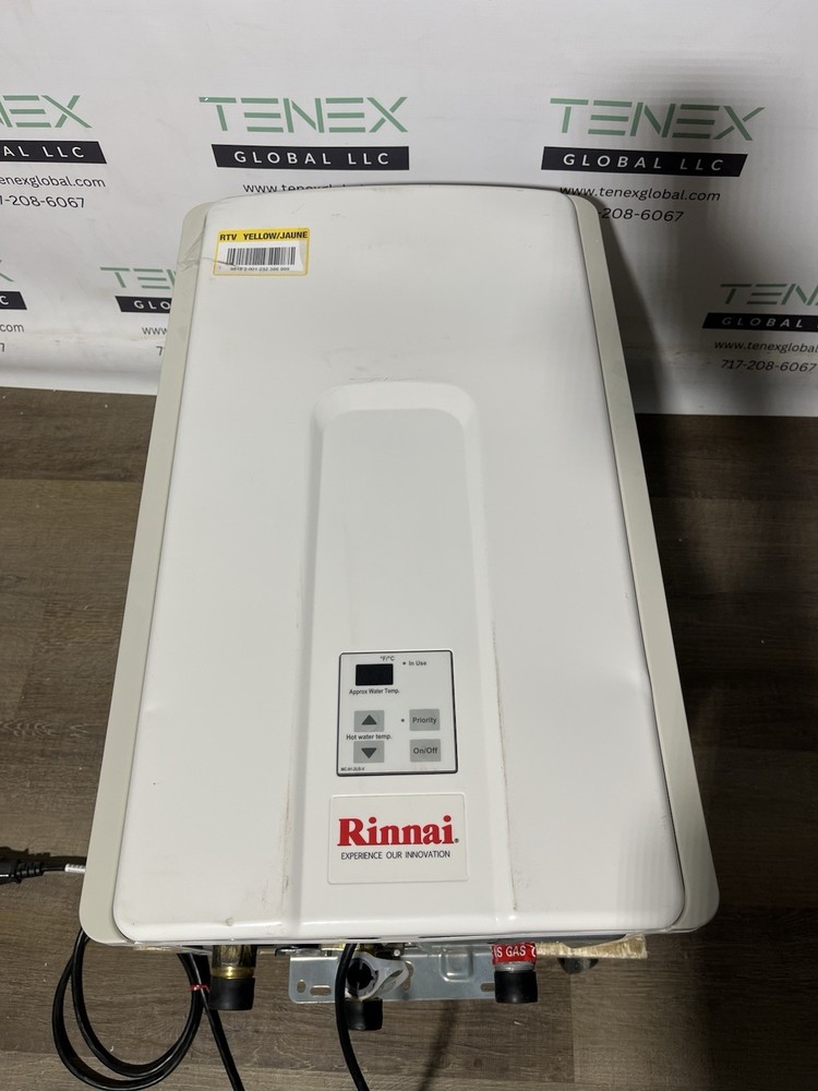 Rinnai V75iN Indoor Tankless Water Heater 180k BTU Natural Gas (C-8 #1739)