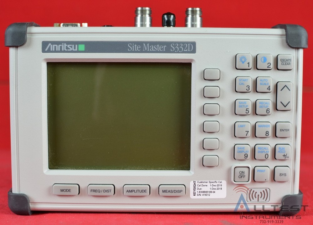 Anritsu S332D Site Master Cable and Antenna Analyzer