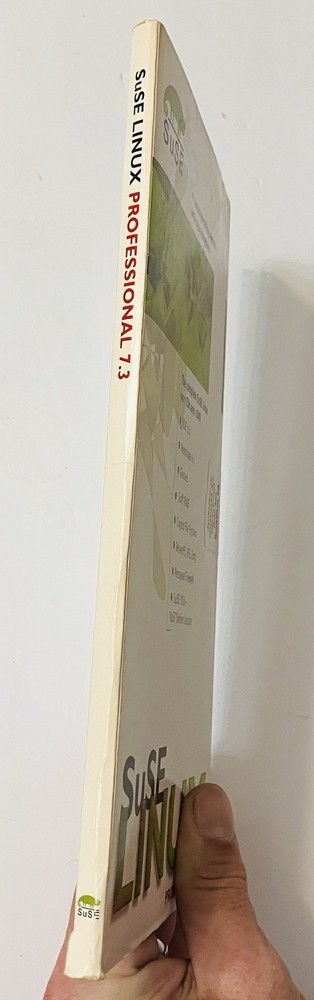 SuSE Linux Professional 7.3 Boxed Set (7-CD) Vintage Linux OS w/ Manual 2000s PC