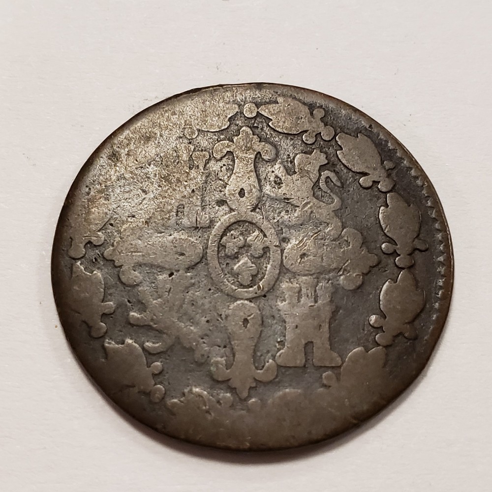 1829(?) Spain 4 Maravedis - KM489.2 - SKU-Q2688