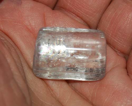 Kunzite Palm Stone #21