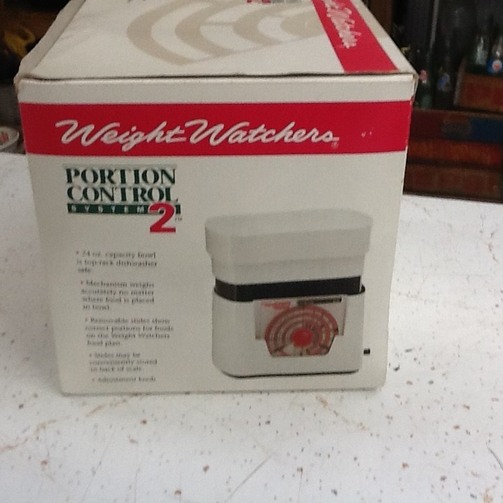 Vintage Weight Watchers Food Scale Plan Portion Control 2 System Program In Box