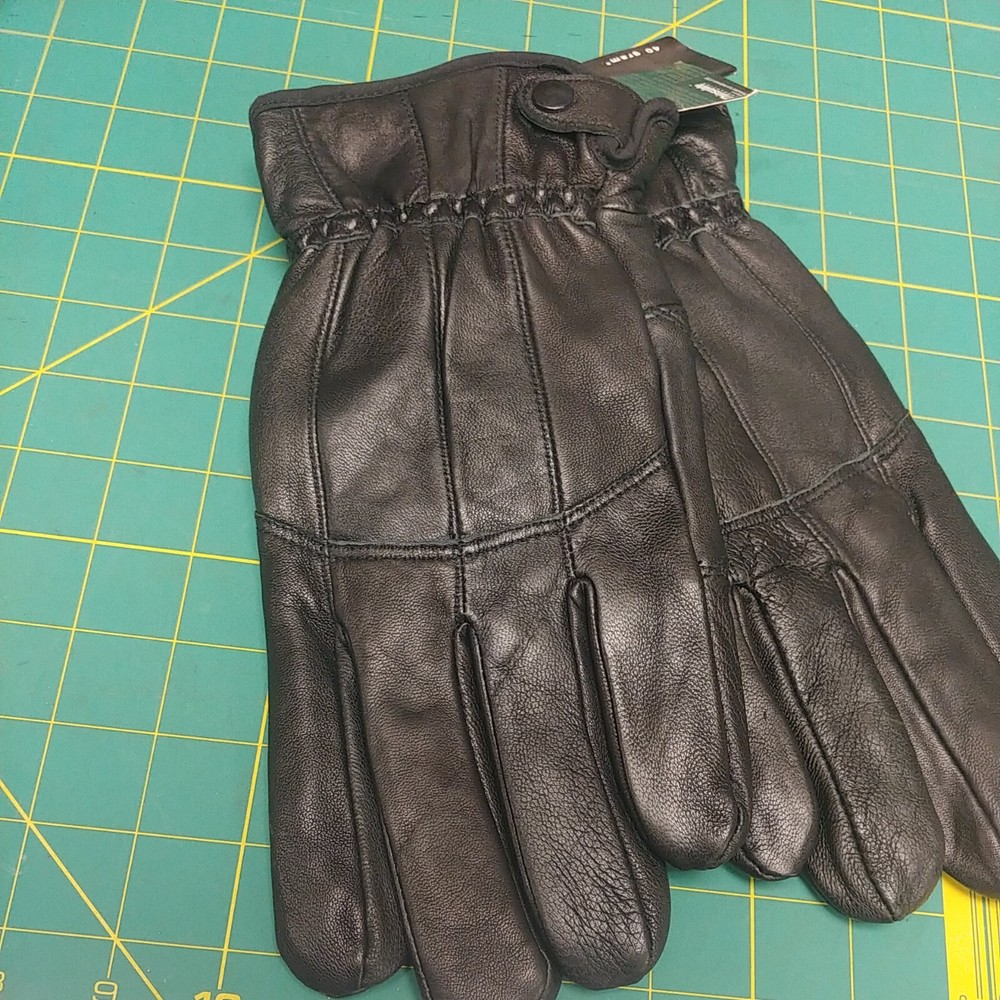NOS Thinsulate by 3M Size XL Black fleece lined