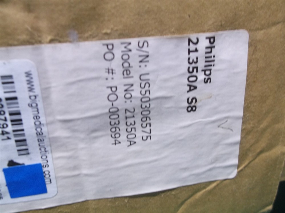 philips S P/N 21350A Sector Array Ultrasound Transducer Probe