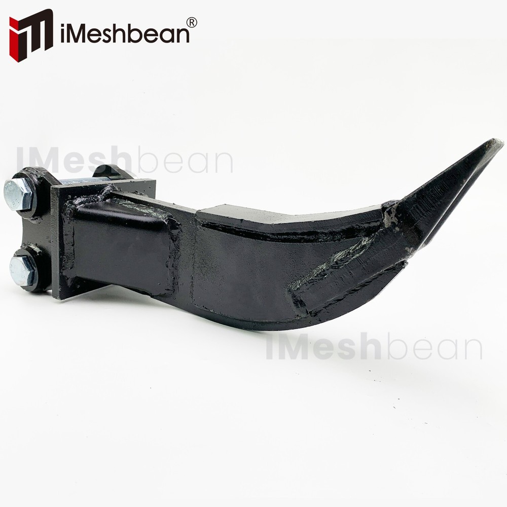 US 17.3" Ripper Attachment For Mini Excavators Digger Attachment 1" Mouting Hole