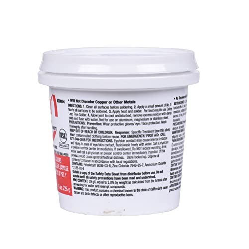 30014 Paste Flux, Paste, Petroleum, 8 oz.