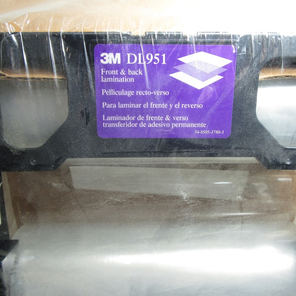 3M DL951 Laminating Machine Refill Front and Back Unopened
