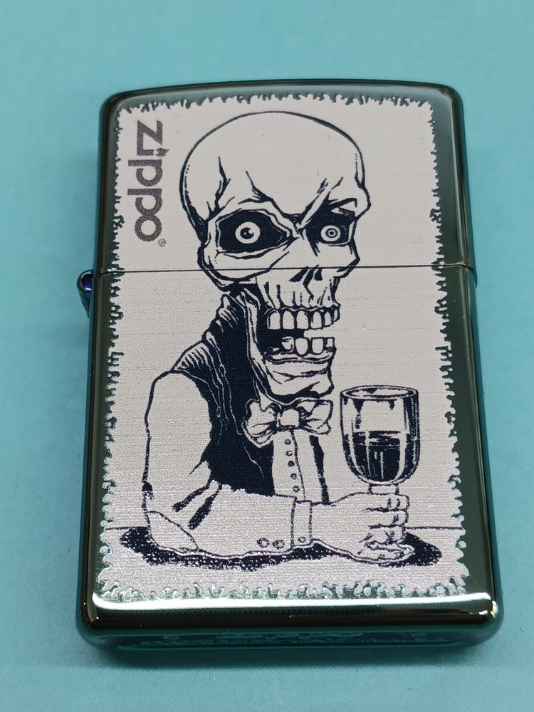 Zippo Skeleton Bartender Chameleon 28679