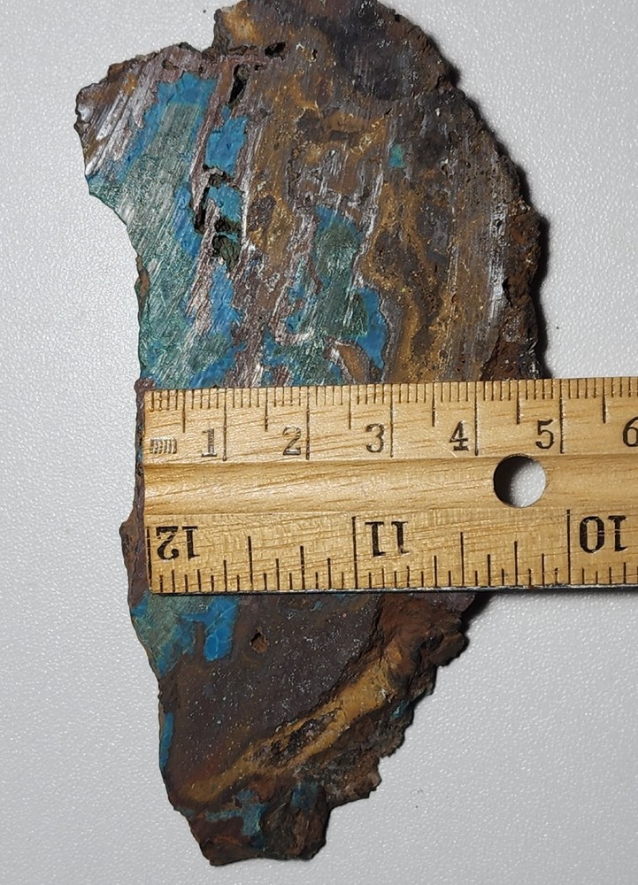 Chrysocolla Malachite Lapidary Slab Chile