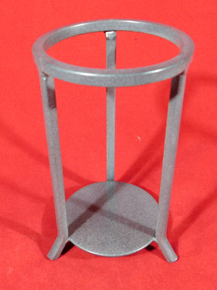 Sphere Display Stand Dark Silver Tall Medium Size