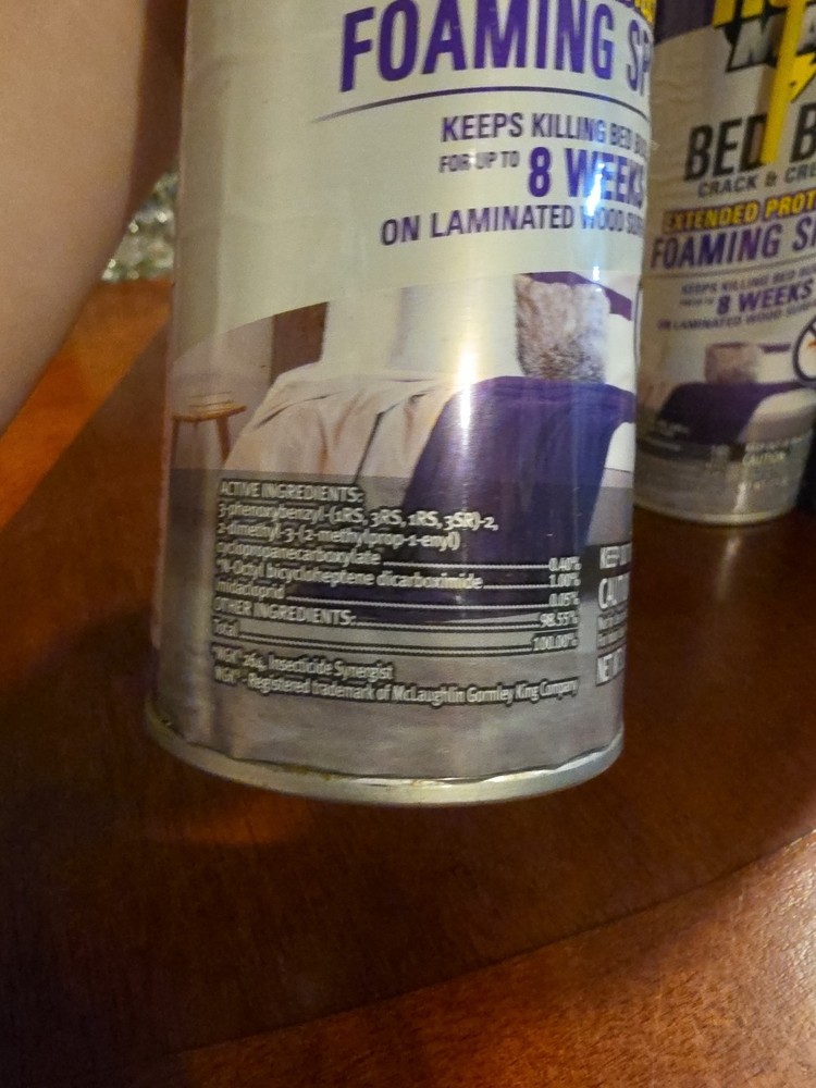 Raid Max Bed Bug Foaming Spray Crack Crevice 17.5 oz Extended Protection ( 3pc