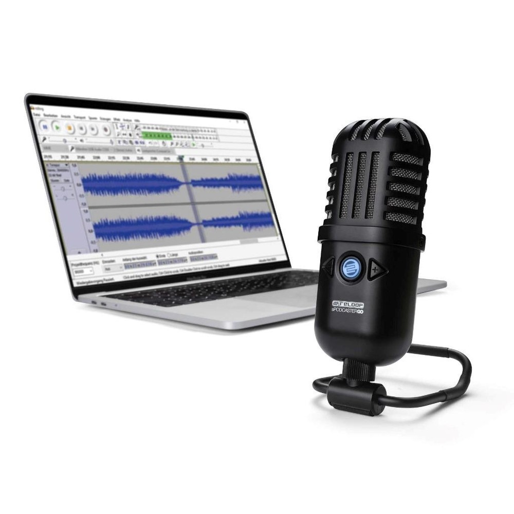 Reloop sPodcaster Go Professional USB Podcast Microphone (NEW)