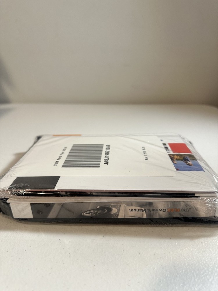 2018 Ford Flex Owner's Manual Set OEM