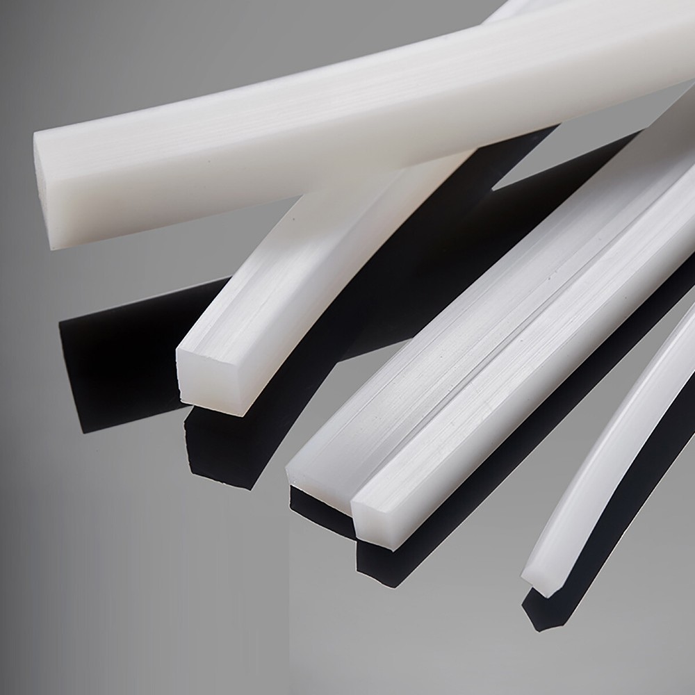 Silicone Rubber Solid Sealing Strip Gasket Square - Flexible Waterproof Non-slip
