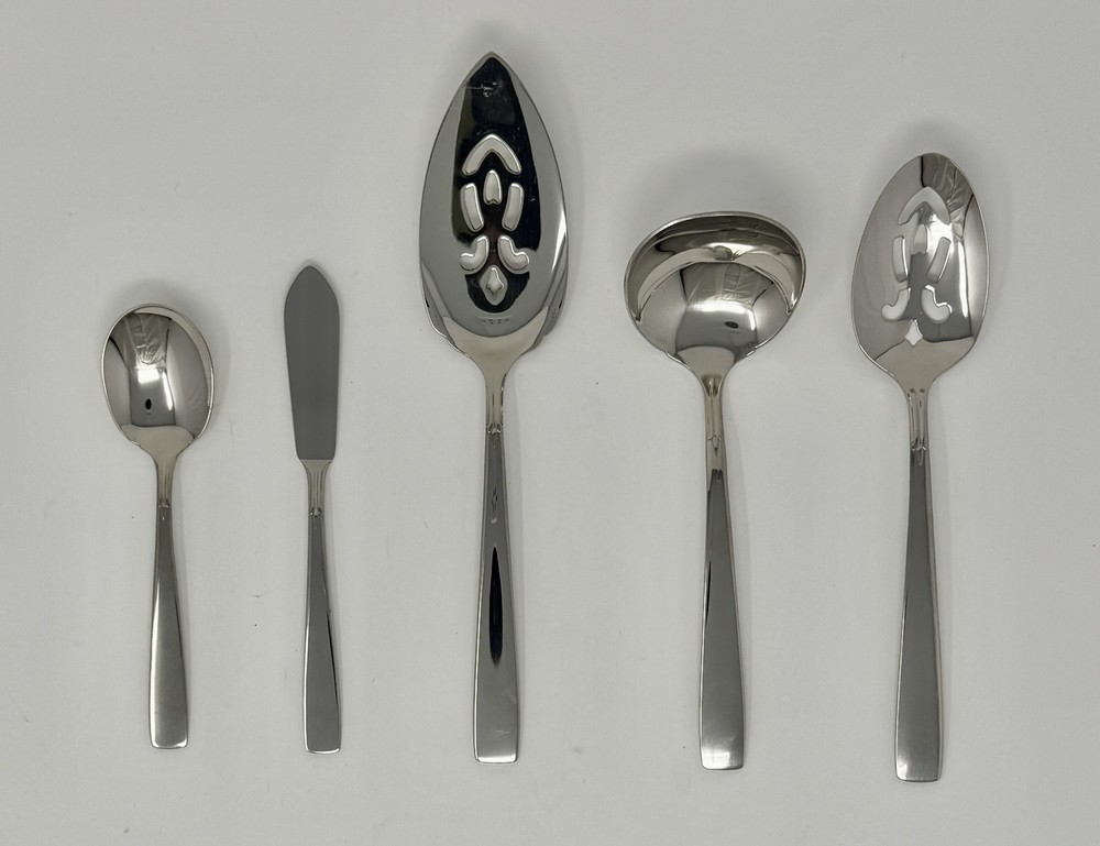 Oneida Accent 5 Piece Serving Set Quality 18/8 Stainless