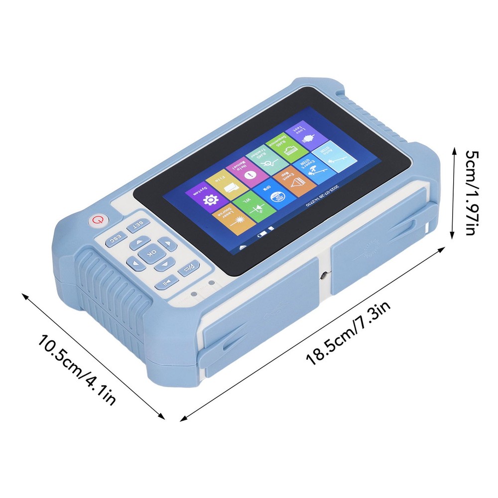 US Plug OTDR Tester Multifunctional Optical Time Domain Reflectometer Wit