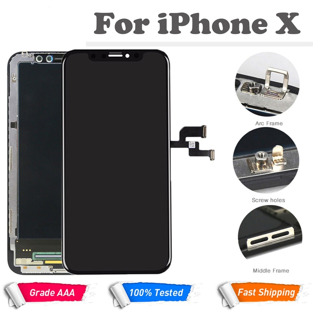 For Premium iPhone X LCD Touch Screen Digitizer Replacement Assembly Display AAA