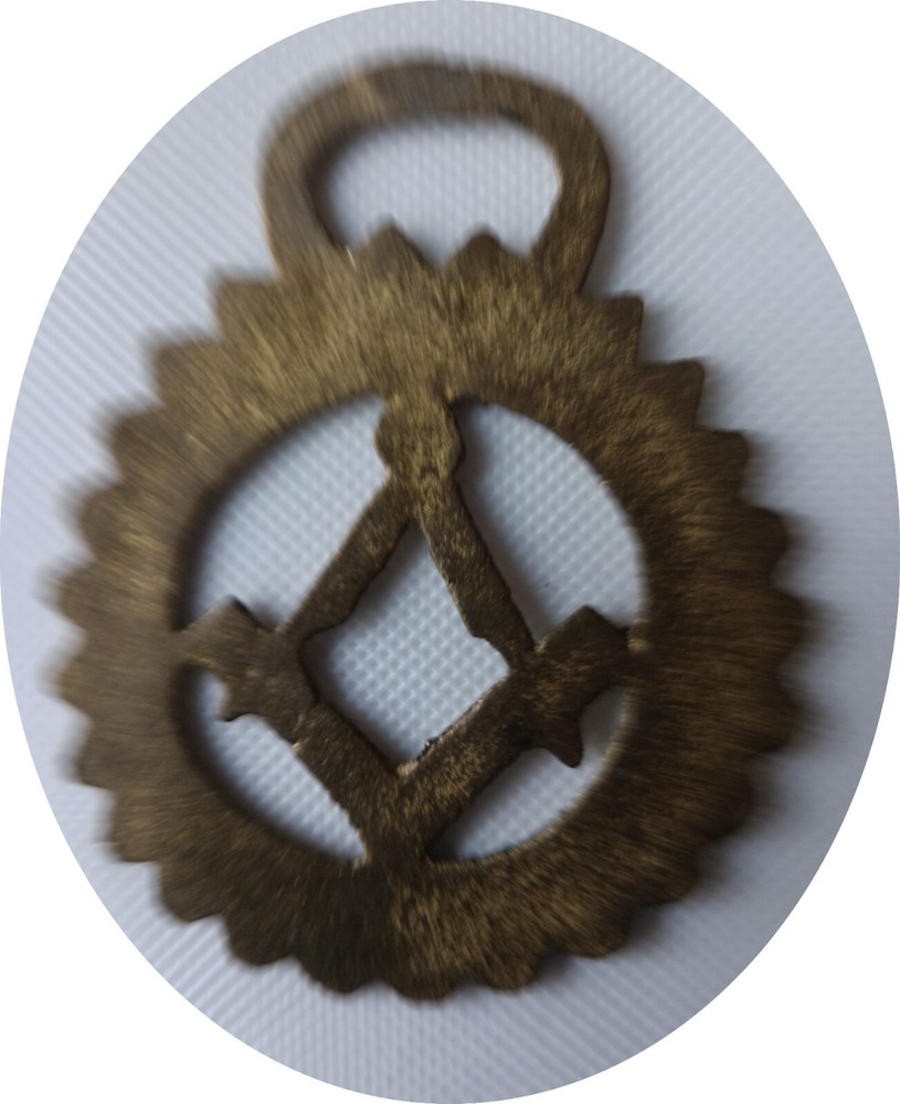 MASONIC horse brass (7266)